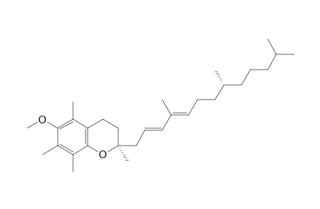 (S)-6-Methoxy-2,5,7,8-tetramethyl-2-((R,2E,4E)-4,8,12-trimethyl-trideca-2,4-dien-1-yl)chromane