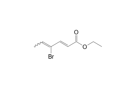 Ethyl 4-Bromohexa-2,4-dienoate