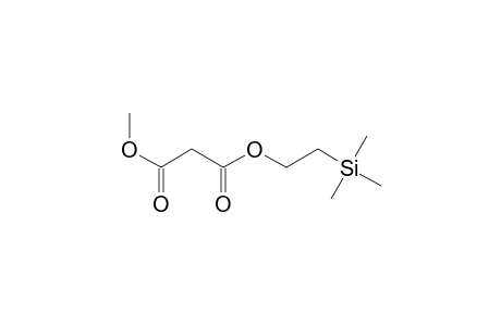 1-O-methyl 3-O-(2-trimethylsilylethyl) propanedioate