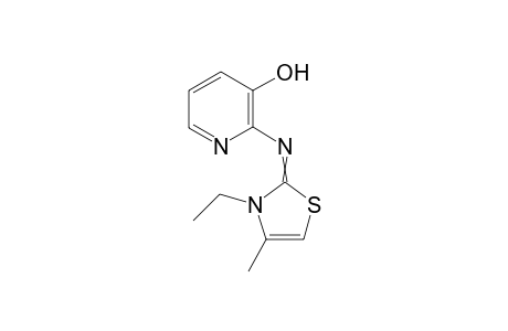 2-[(3-ethyl-4-methyl-thiazol-2-ylidene)amino]pyridin-3-ol