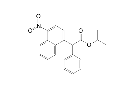 iso-Propyl 1-(4-nitronaphthyl)phenylacetate