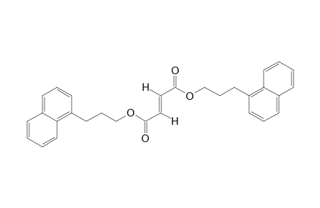 fumaric acid, bis[3-(1-naphthyl)propyl]ester