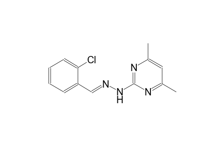 2-chlorobenzaldehyde (4,6-dimethyl-2-pyrimidinyl)hydrazone