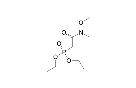 (DIETHOXYPHOSPHINYL)-N-METHOXY-N-METHYL-ACETAMIDE