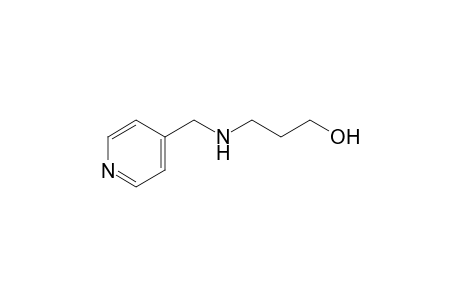 3-{[(4-pyridyl)methyl]amino}-1-propanol