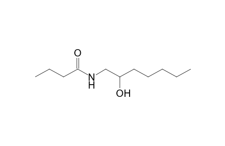 N-(2-Hydroxyheptyl)butanamide