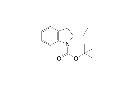 tert-butyl 2-ethylindoline-1-carboxylate