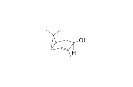 BICYCLO[4.1.0]HEPT-4-EN-3-OL, 4,7,7-TRIMETHYL-