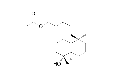 15-Acetoxy-neoclerodan-4.alpha.-ol