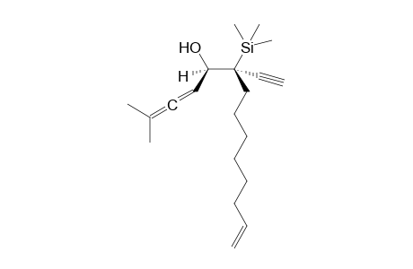 (9R,10R)-9-Ethynyl-10-methyl-9-(trimethylsilyl)-1,11,12-tetradecatrien-1,10-ol