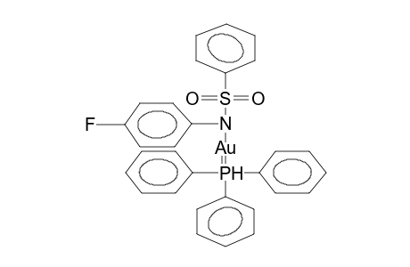 TRIPHENYLPHOSPHINE(N-PARA-FLUOROPHENYLBENZENSULPHAMIDYL)GOLD