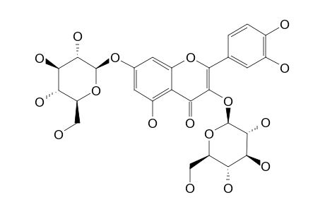 QUERCETIN-3,7-DI-O-GLUCOPYRANOSIDE