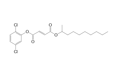 Fumaric acid, 2,5-dichlorophenyl dec-2-yl ester