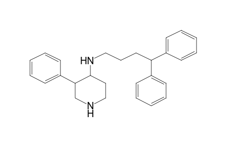 (4,4-Diphenyl-butyl)-(3-phenyl-piperidin-4-yl)-amine