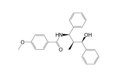 (1R*,2S*,3R*)-2-METHYL-3-[(PARA-METHOXYBENZOYL)-AMINO]-1,3-DIPHENYL-1-PROPANOL
