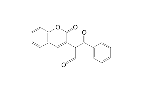 3-(1,3-dioxo-2-indanyl)coumarin