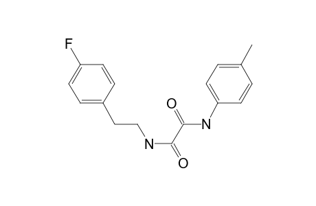 N1-(4-Fluorophenethyl)-N2-(p-tolyl)oxamide