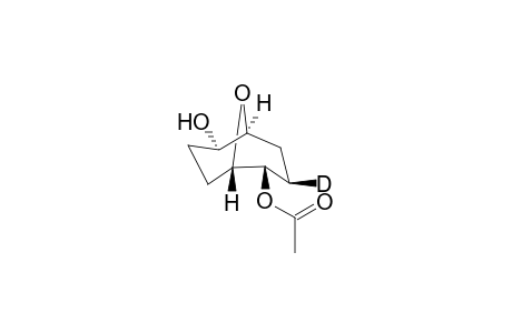 exo-6-acetoxy-exo-7-deuterio-9-oxabicyclo(3.3.1)nonan-endo-2-ol