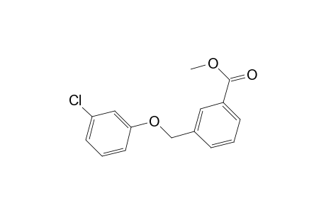 Benzoic acid, 3-(3-chlorophenoxymethyl)-, methyl ester