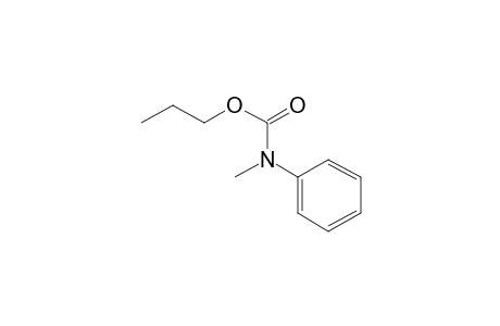 Carbonic acid, monoamide, N-methyl-N-phenyl-, propyl ester