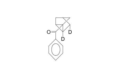 endo-2,3-Dideuterio-1-benzoyl-tricyclo(2.2.1.0/2,6/)heptane