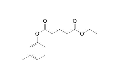 Glutaric acid, ethyl 3-methylphenyl ester