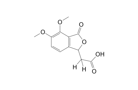4,5-dimethoxy-3-oxo-1-phthalanacetic acid