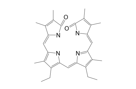 8,12-Diethyl-1,19-dioxo-2,3,7,13,17,18-hexamethyl-1,19,22,24-tetrahydro-21H-bilin