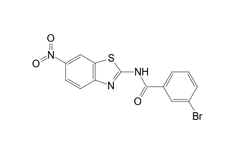 3-Bromo-N-(6-nitro-1,3-benzothiazol-2-yl)benzamide