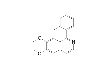 6,7-Dimethoxy-1-(2-iodophenyl)isoquinoline