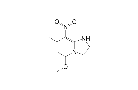 5-Methoxy-7-methyl-8-nitro-2,3,4,5,6,7-hexahydro-1H-imidazo[1,2-a]pyridine