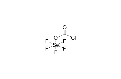 Chlorocarbonyl-pentafluoroselenate