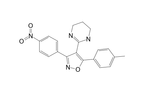 3-(4'-Nitrophenyl)-4-(2""""-tetrahydropyrimidinyl)-5-(4""""'-methylphenyl)isoxazole