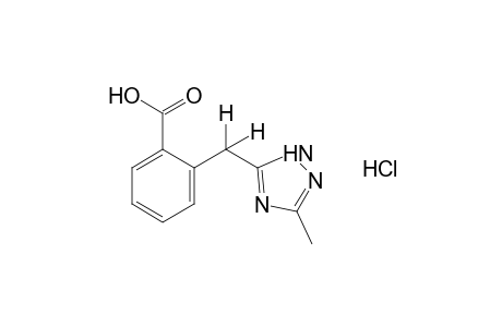alpha-(3-methyl-1H-1,2,4-triazol-5-yl)-o-toluic acid, monohydrochloride