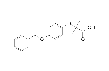 2-[p-(Benzyloxy)phenoxy]-2-methylpropionic acid