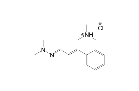 (1E,2Z)-4-Dimethylamino-3-phenylbut-2-enal Dimethylhydrazone monohydrochloride