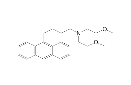 4-(9-anthracenyl)-N,N-bis(2-methoxyethyl)-1-butanamine