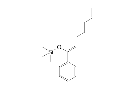 TRIMETHYL-[[(1Z)-1-PHENYLHEPTA-1,6-DIENYL]-OXY]-SILANE