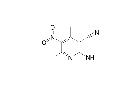 4,6-Dimethyl-2-(methylamino)-5-nitronicotinonitrile