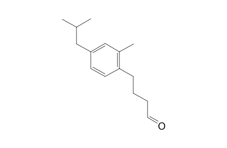 4-(4-isobutyl-2-methylphenyl)butanal