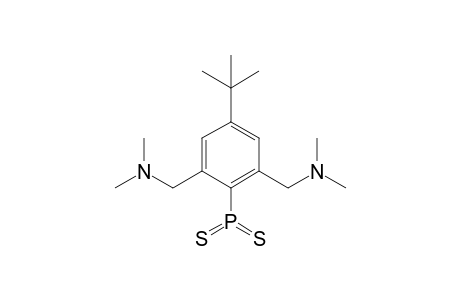 [4-t-Butyl-2,6-bis(N,N-dimethylaminomethyl)phenyl]thioxophosphine sulfide