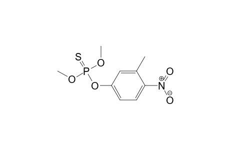 phosphorothioic acid, O,O-dimethyl O-4-nitro-m-tolyl ester