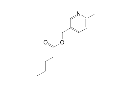 (6-Methylpyridin-3-yl)methyl pentanoate