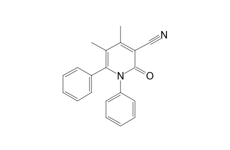 1,2-dihydro-4,5-dimethyl-1,6-diphenyl-2-oxonicotinonitrile