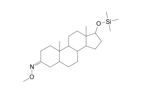 5.ALPHA.-ANDROSTAN-17.ALPHA.-OL-3-ONE(3-O-METHYLOXIME-17.ALPHA.-TRIMETHYLSILYL ETHER)