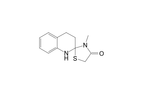 3-methylspiro[1,3-thiazolidine-2,2'-3,4-dihydro-1H-quinoline]-4-one