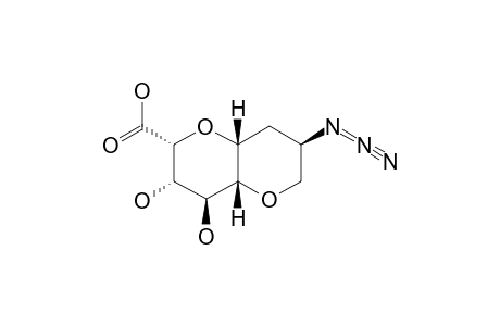 (1R,4R,6R,8S,9S,10S)-4-AZIDO-9,10-DIHYDROXY-2,7-DIOXABICYCLO-[4.4.0]-DECANE-8-CARBOXYLIC-ACID