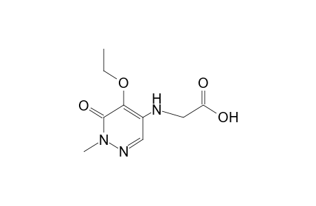 N-(1,6-dihydro-5-ethoxy-1-methyl-6-oxo-4-pyridazinyl)glycine