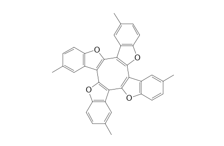 3,8,13,18-tetramethylcycloocta[1,2-b.3,4-b'.5,6-b''.7,8-b''']tetrakisbenzofuran