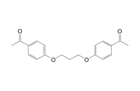 1-[4-[3-(4-Ethanoylphenoxy)propoxy]phenyl]ethanone